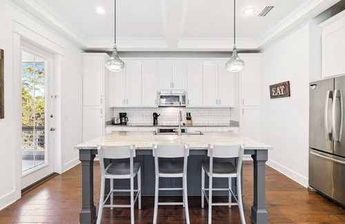 Seacrest Beach House | Luxurious Retreat with screened porch, chef's kitchen, 6 bikes, near Lagoon Pool