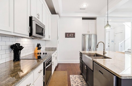 Seacrest Beach House | Luxurious Retreat with screened porch, chef's kitchen, 6 bikes, near Lagoon Pool