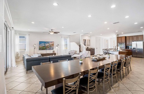Bay Lake House | Luxury 11-Bedroom Villa/Pool, & Spa/Movie Room/Sleeps 22/Close to Disney