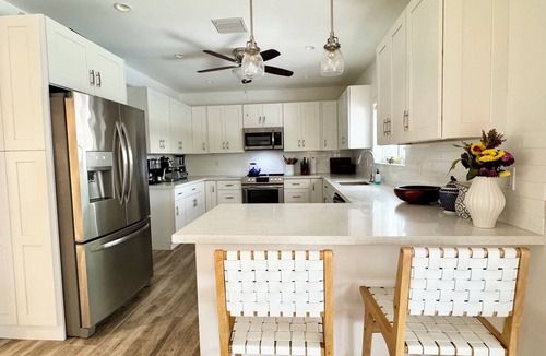 Santa Barbara Estates House | Luxury beach house, heated pool, 10 minute walk to beach!