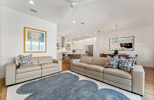 Silver Sands Beach House | Luxury custom townhome with private heated pool & elevator!