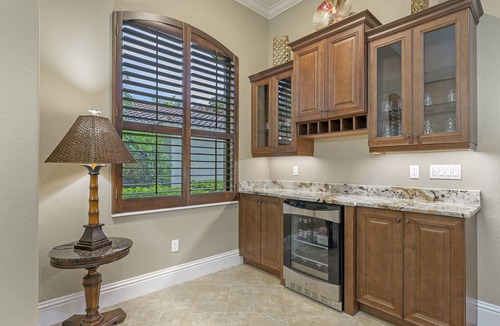 Central Naples House | Luxury Estate Home - Private Oversized Pool, Hot Tub, Summer Kitchen + Fireplace