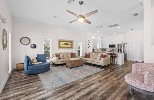 Crystal Beach House | Luxury Home w/Pool, Game Room, & Golf Cart – Steps to Beach!