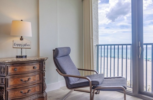 West Panama City Beach Condo | Luxury on the Beach, Floor to Ceiling Views Every Room, FREE Beach Service, W203