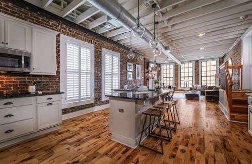 Civil Rights Historic District Apartment | Luxury Penthouse Loft with Private Rooftop Deck