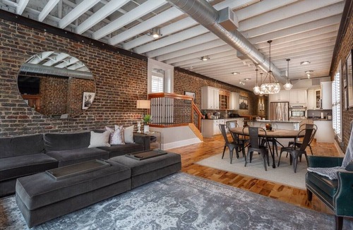 Civil Rights Historic District Apartment | Luxury Penthouse Loft with Private Rooftop Deck