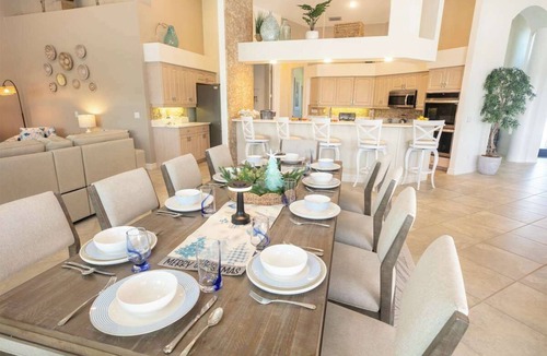 South Gulf Cove House | Luxury Port Charlotte Waterfront Home – Pool & Spa!