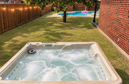 Sachse Villa | Luxury Retreat 6BR35BA Pool, Hot Tub & Game Room