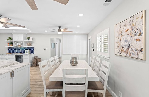 Convair Cove House | Luxury Waterfront Oasis w/Saltwater Pool, Boat Dock & Fire Pit! 🌊