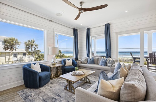 Bid-a-wee Beach House | Magnificent BeachFront Home w/Heated Pool/Hot Tub & Private Beach Access