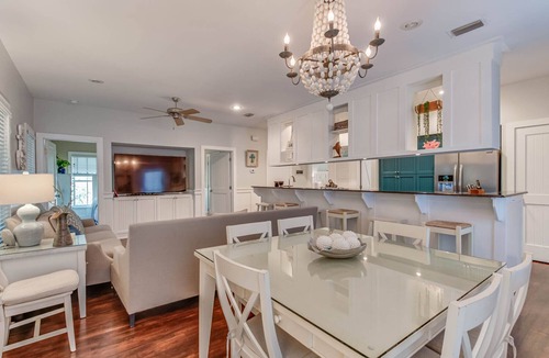 Seacrest House | Magnolia Cottages by the Sea- Steps to the Pool, 2 King 1 Queen Bed!