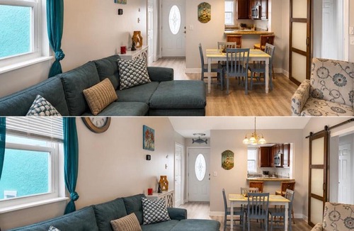 Stuart House | Mermaid Oasis Stuart Whole House 2 bed 2 Bath & extra Bonus Room- Fenced in Yard with Boat Parking