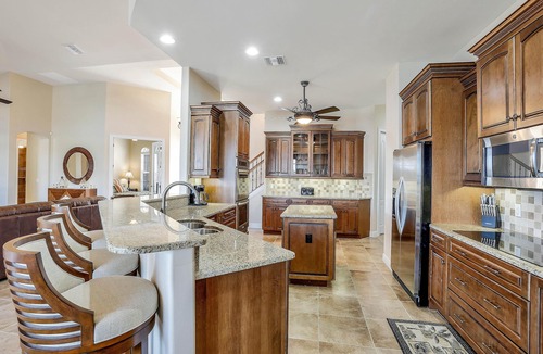 Yacht Club Villa | Million Dollar Pool/Spa Home in Upscale Yacht Club