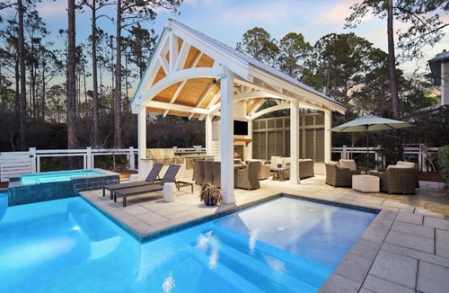 Watercolor House | 'Mirasol House' - Pool Golf Cart - WaterColor, FL - 4BR 4BA Bonus Bunk - Sleeps 12 home