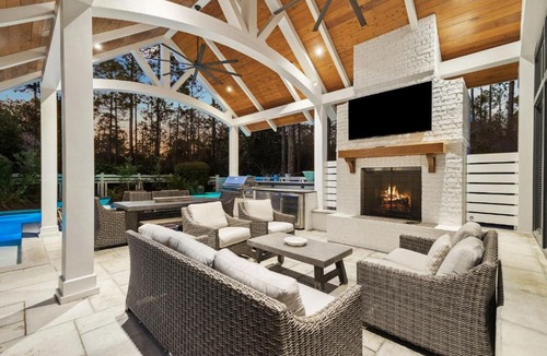 Watercolor House | 'Mirasol House' - Pool Golf Cart - WaterColor, FL - 4BR 4BA Bonus Bunk - Sleeps 12 home