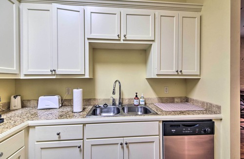 Vicksburg Condo | Modernized Downtown Condo w/Patio & Grill Access!