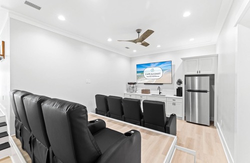 Bay County House | Moonstone: Stunning 9BR Home- Beachfront, Priv. Pool, Pet Friendly, Sleeps 26!