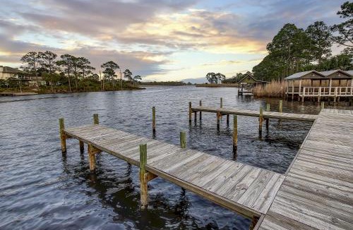 Grayton Beach House | 'More Grayter' LAKE Views Walk To Beach Gorgeous 5 BR Grayton Beach home Neighborhood pool home
