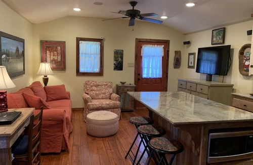 Breaux Bridge Cabin | "My Playhouse" Enjoy the country views from the wrap around screened porch
