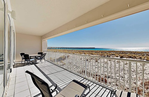 Navarre Beach Condo | Navarre Beach Regency #105 | Stunning Views, Pool!