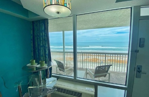 Ortona Park Apartment | NEW Amazing Ocean Front Studio in Daytona Beach!