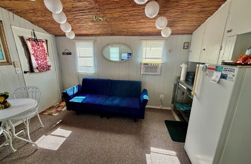 Weeki Wachee Gardens Cottage | NEW Cozy 3-bedrm cottage w 100’ beach vibes, SUP’s, cabana, dock, guest house