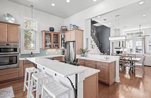 Rosemary Beach House | New! Heated Pool - 6 min walk to Beach - In Rosemary!