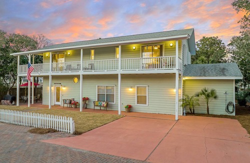 Frangista Beach House | ★ New Listing Discount! + Steps 2 Private Beach + Private Pool + Golf Cart Incl★