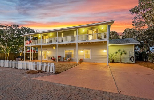 Frangista Beach House | ★ New Listing Discount! + Steps 2 Private Beach + Private Pool + Golf Cart Incl★