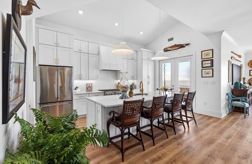 Henderson Point House | New Luxury Beach Home - Heated Pool + Pickleball!