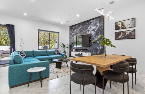 Central Business District House | New Luxury Home with Hot Tub & Game Room in Ft. Lauderdale - 10 min to Beach