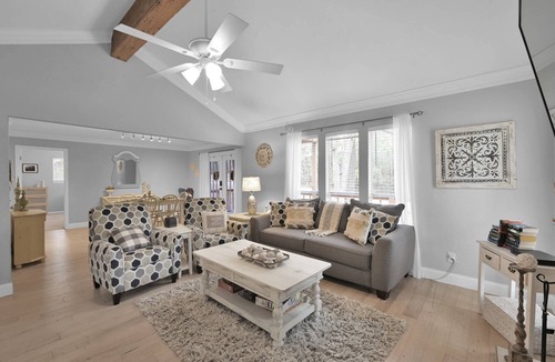 Cape Royale House | NEW! Serene home with private deck, mins to Lake Livingston, nature trials, & more!