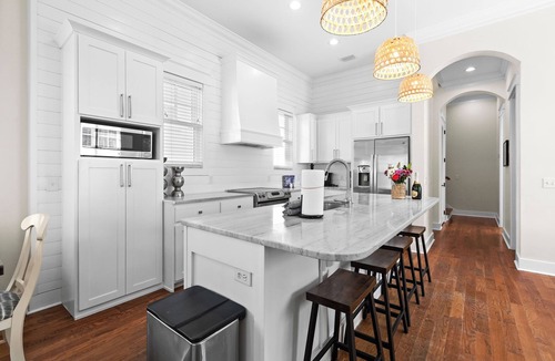 Inlet Beach House | NEW Spacious Home with Bikes, Private Beach Access and Community Pool