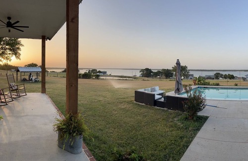 Cotton Gin Other | NEW!!! Spectacular Lake View Home with pool overlooking peaceful Lake Limestone!