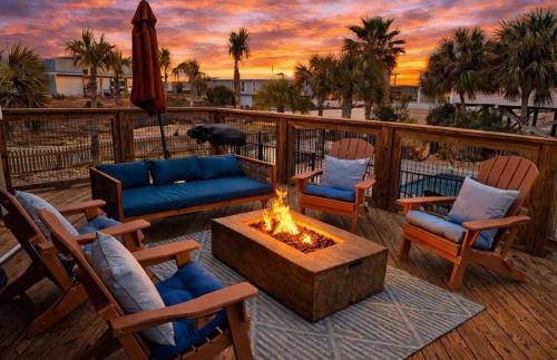 East End House | New St George Island Beach Rental Private Pool Golf Cart Included Pet Friendly Direct Beach Access
