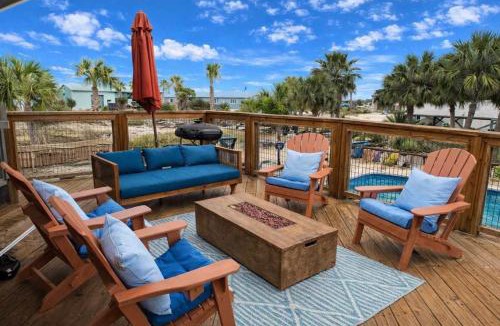 East End House | New St George Island Beach Rental Private Pool Golf Cart Included Pet Friendly Direct Beach Access