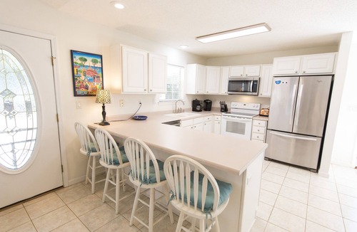 Gulfview Heights House | New to Dune Allen Realty! 10-min walk or 2-minute golf cart ride away to beach!