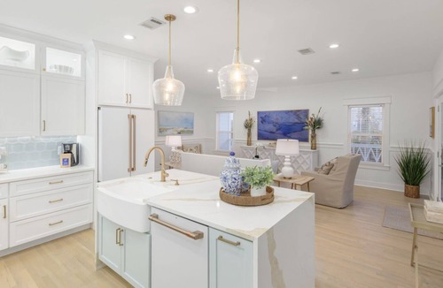 Sugarwood Beach House | Newly Built Home with Private Pool Golf Cart, Carriage House!