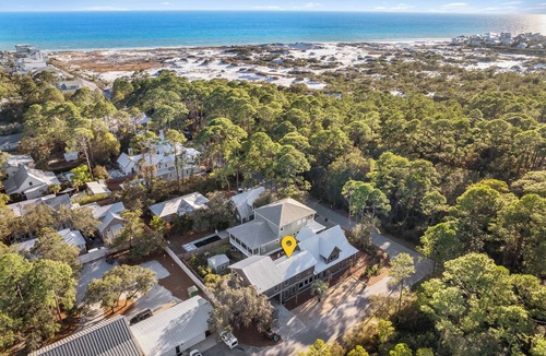Grayton Beach House | Newly Built Lux Grayton Beach Home "Timeless 30A" Pool, Golf Cart, Bikes