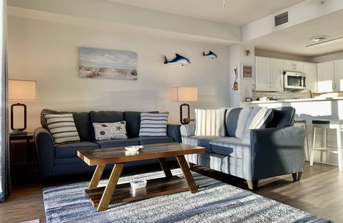 Panama City Beach Condo | Ocean Breeze at Calypso Tower III nBeautiful sunsets, beach, water, Pier Park!