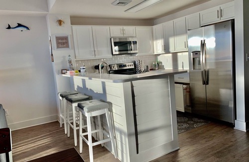 Panama City Beach Condo | Ocean Breeze at Calypso Tower III nBeautiful sunsets, beach, water, Pier Park!
