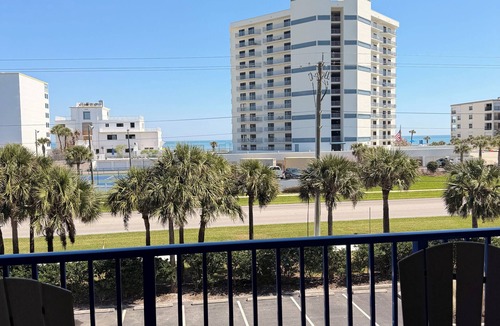 New Smyrna Beach Condo | Ocean Walk Condo: Classy Beachy Retreat in charming New Smyrna Beach