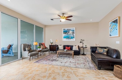 Galveston Condo | Oceanfront retreat with luxury pools, hot tub, lazy river, game room & balcony