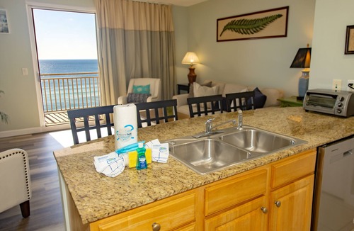 West Panama City Beach Condo | On the Beach, Best Resort in PCB,Family Friendly,8 Floor, Beach Chairs Included