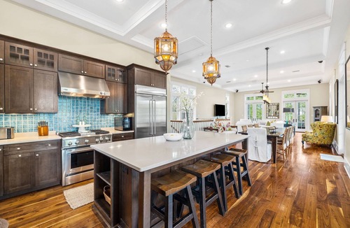 Watercolor House | Outdoor Grill! Sprawling Porches! Close to Camp Pool! Outdoor Shower!