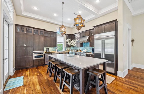 Watercolor House | Outdoor Grill! Sprawling Porches! Close to Camp Pool! Outdoor Shower!