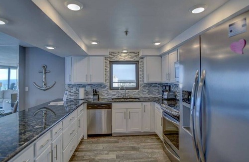Thomas Drive Condo | Paradise Found! Beachfront, Modern Luxury W/Biggest Balcony on the Beach, Pool
