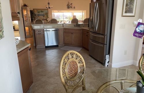 Fruitland Park House | PARADISE! Newer 3/2 Beautifully Furnished Oversized Designer home on the WATER!
