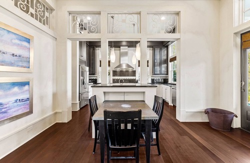 Cottage District House | Park District Elegance: 4BR WaterColor Home, Beach Club Passes, Private Pool, Bikes, Outdoor Oasis!