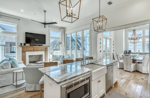 Rosemary Beach House | Peaceful Blessings - Brand New Luxury Home! Private Pool & Hot Tub! Excellent Gulf Views!